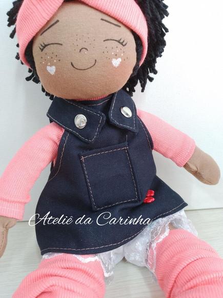 Boneca de Pano Mel 40cm