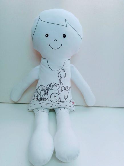 Boneco para Colorir