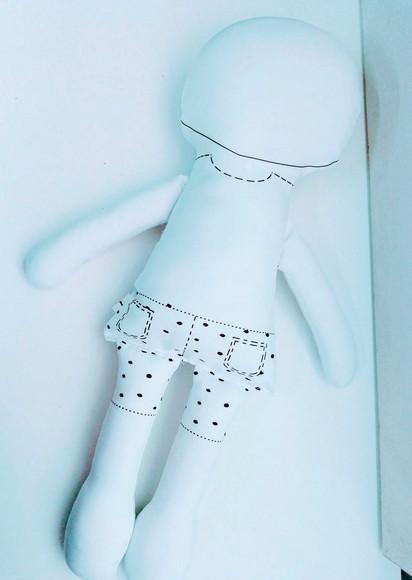 Boneco para Colorir
