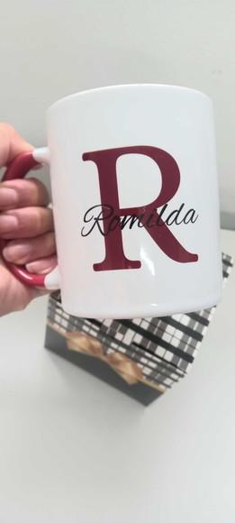 Caneca Alfabeto Personalizada