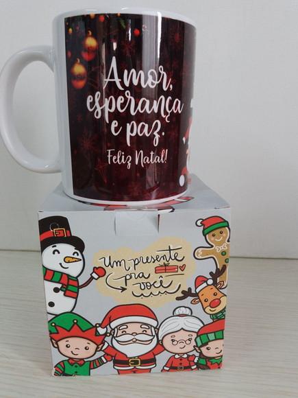 Caneca de Natal Personalizada