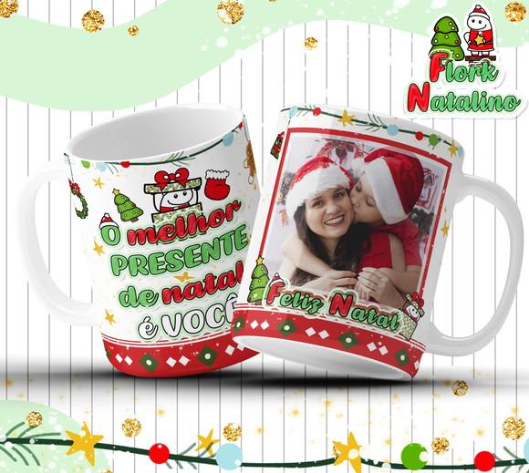 Caneca de Natal Personalizada