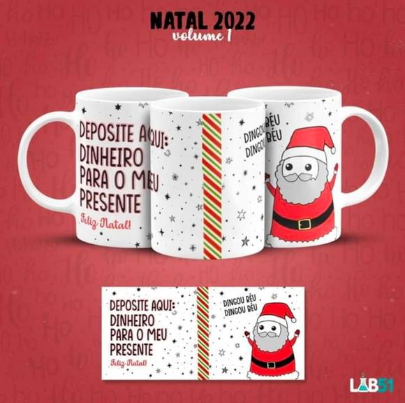 Caneca de Natal Personalizada