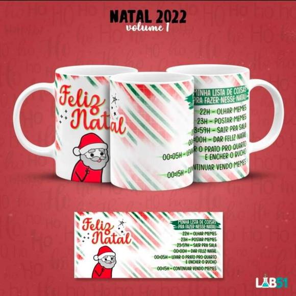 Caneca de Natal Personalizada