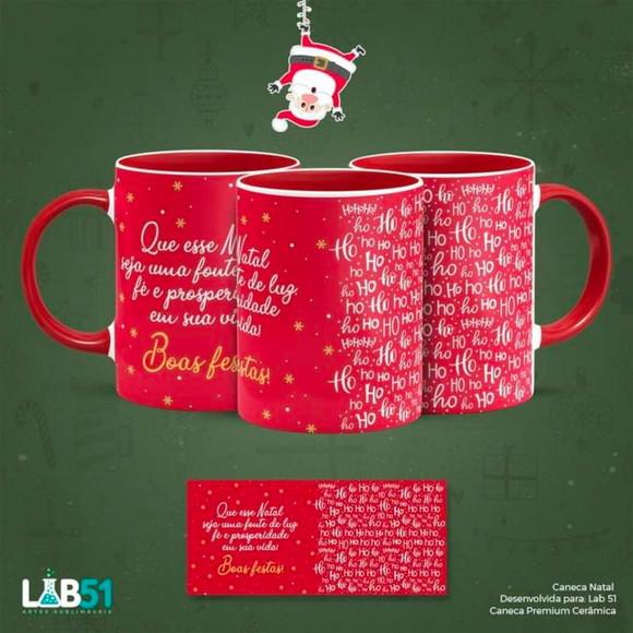Caneca de Natal Personalizada