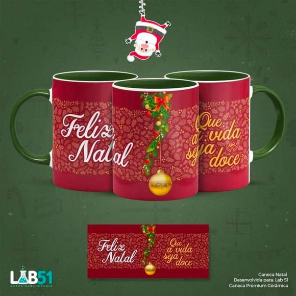Caneca de Natal Personalizada