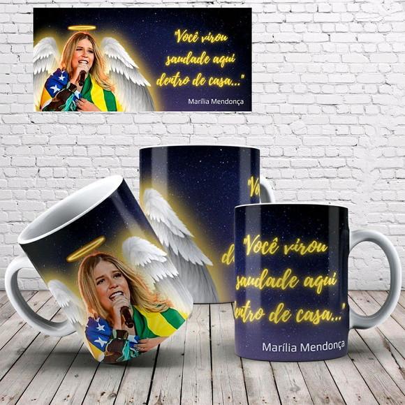 Caneca Marília Mendonça