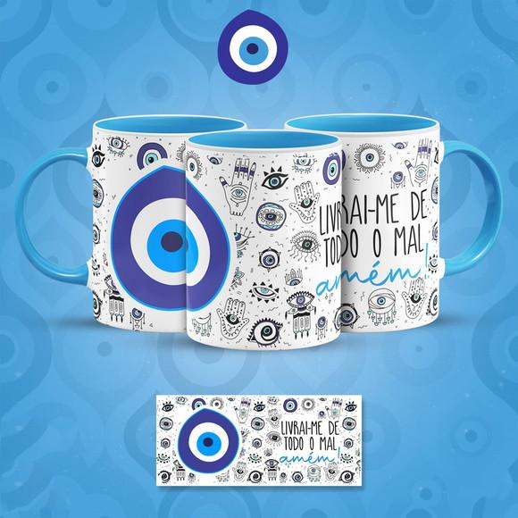 Caneca Olho Grego