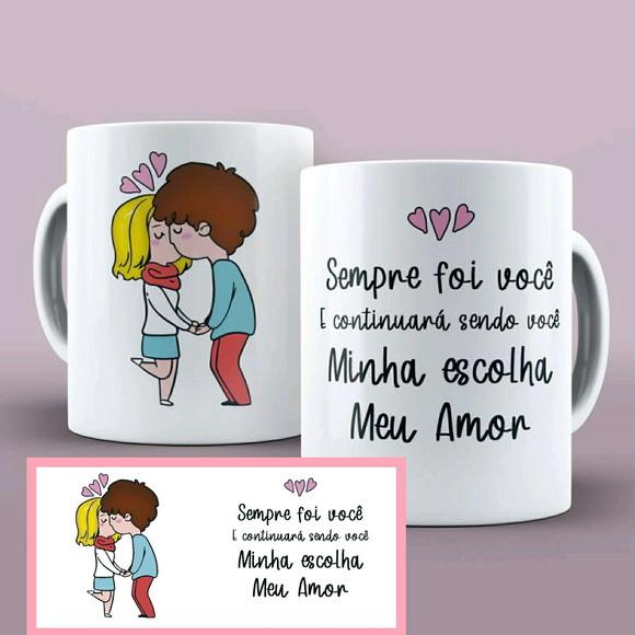Caneca para namorado (a)