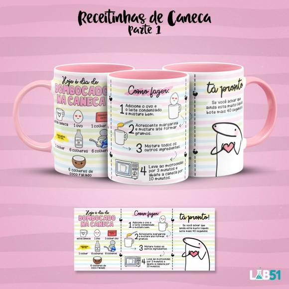 Caneca Personalizada Com Receita
