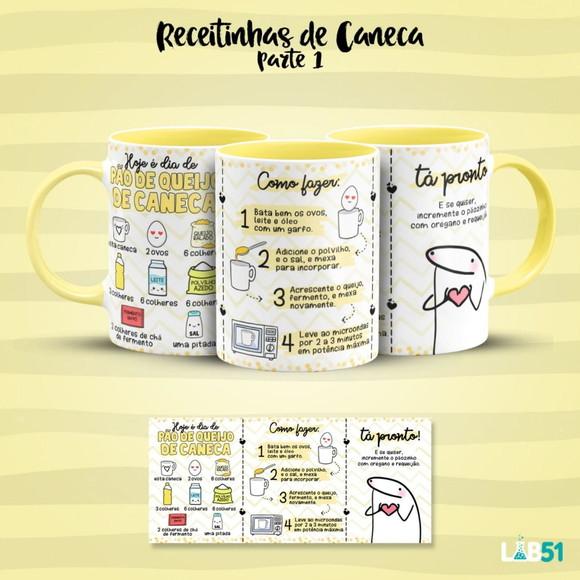 Caneca Personalizada Com Receita