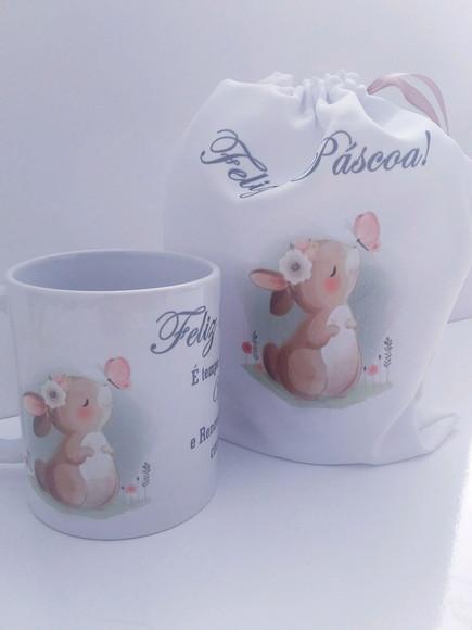 Caneca Personalizada de Páscoa