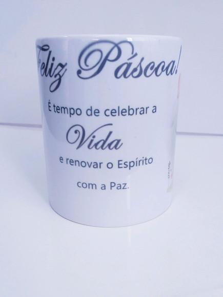 Caneca Personalizada de Páscoa