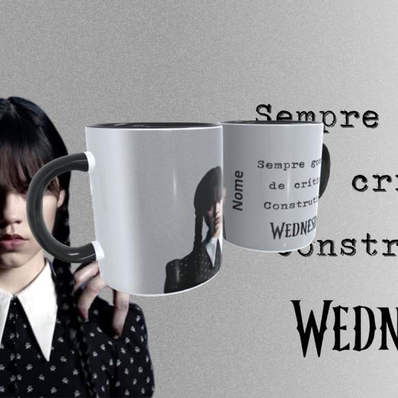 Caneca Personalizada Wednesday