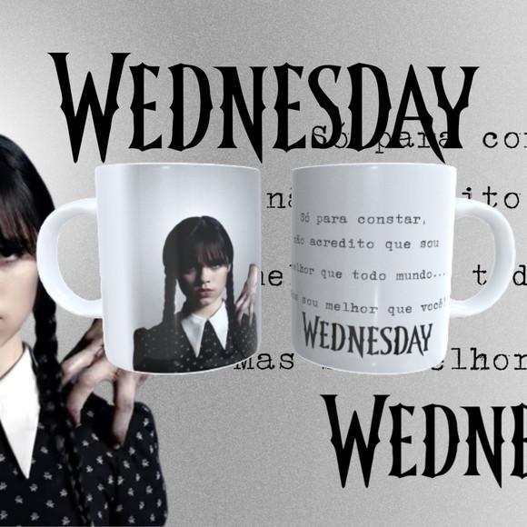 Caneca Personalizada Wednesday
