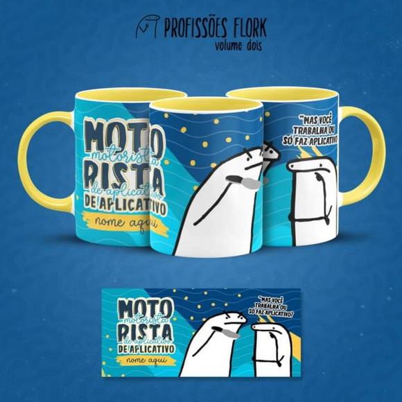 Caneca profissões Flork