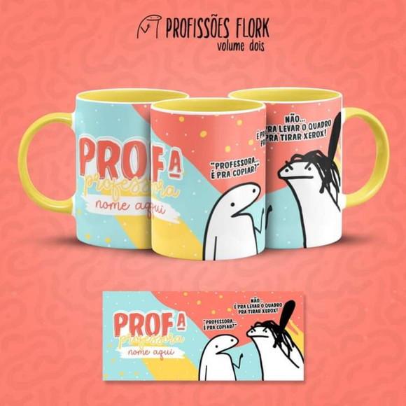 Caneca profissões Flork