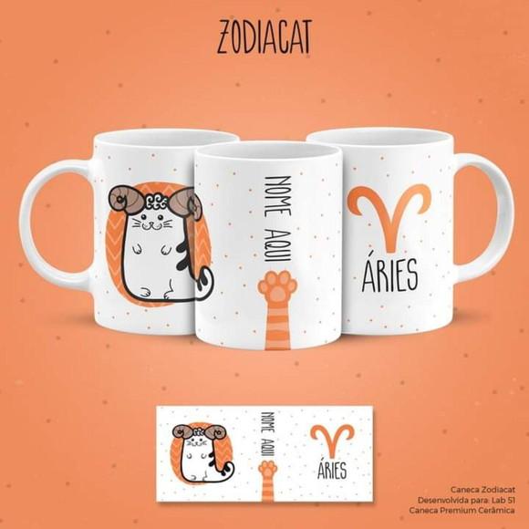 Caneca Signo de Áries