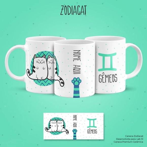 Caneca Signo de Gêmeos