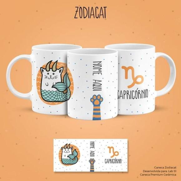 Caneca Signo de Capricórnio