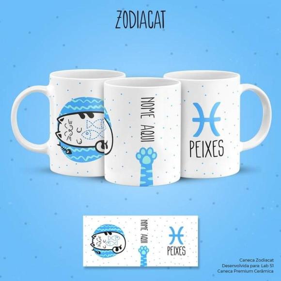 Caneca Signo de Peixes