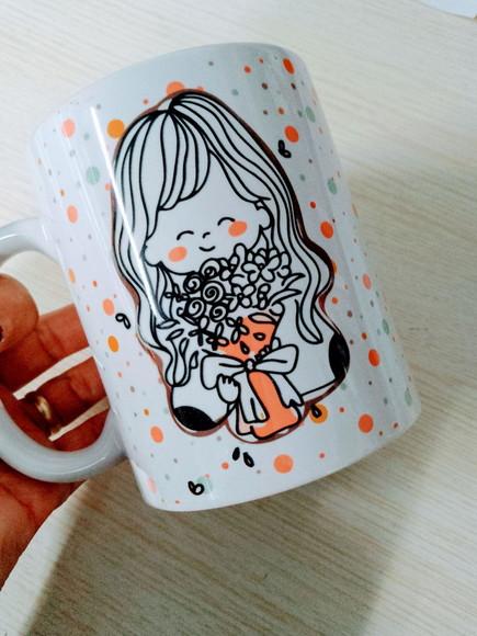 Caneca Você Fica Linda Vestida De Felicidade