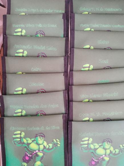 Kit 20 Porta Escova Personalizado