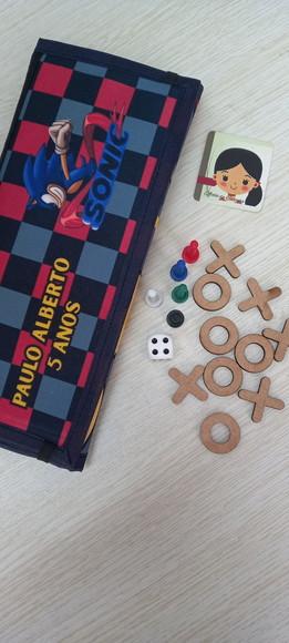 Kit Jogo de Tabuleiro Personalizado