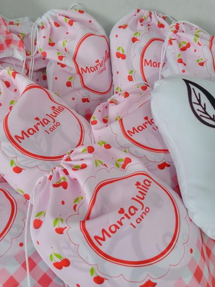 Kit Mochilinha Personalizada + Almofada + Canetinha