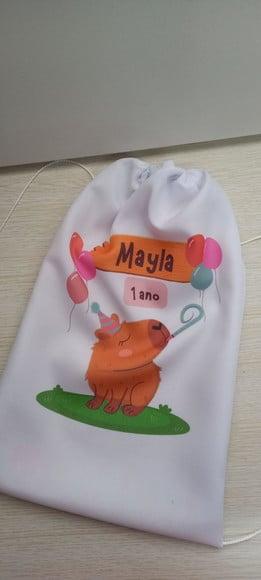 Mochilinha Personalizada em Tecido