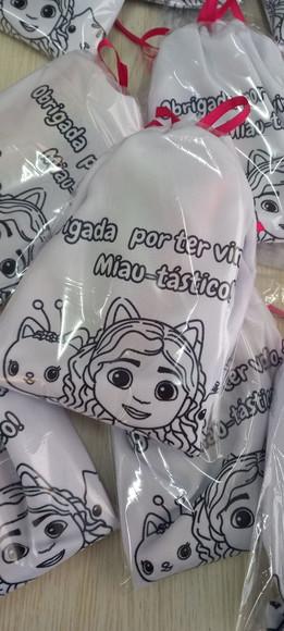 Mochilinha Pinte e Lave com Canetinha