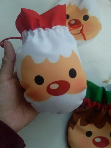 Saquinhos de Natal Redondinhos