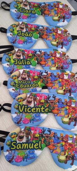 Tapa Olho Personalizado com Nomes