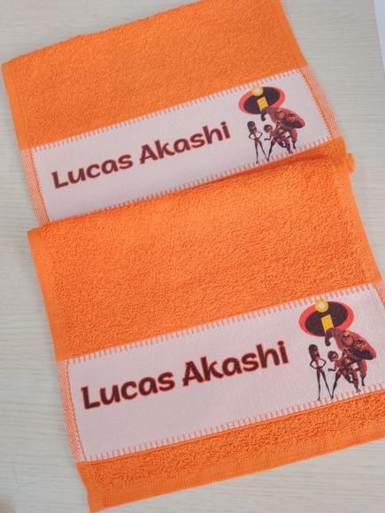 Toalhinha Lavabinho Personalizada