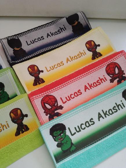 Toalhinha Lavabinho Personalizada