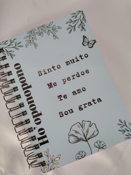 Agenda Ho'oponopono com Capa em mdf