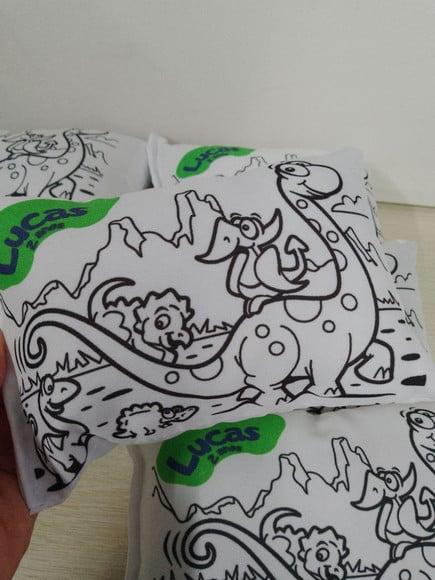 Almofada para Colorir sem Canetinha