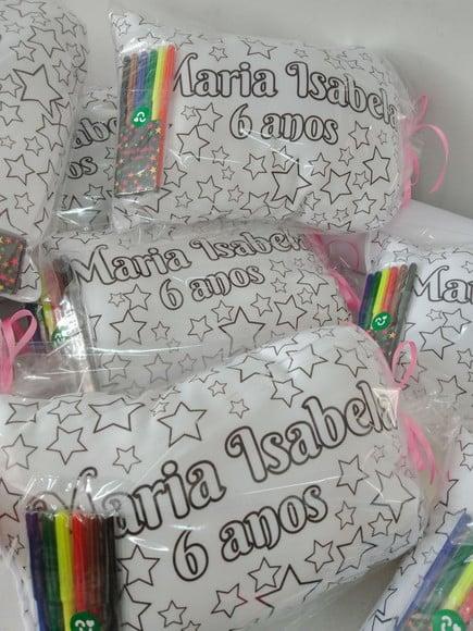 Almofada Pinte e Lave 30x20 (com Canetinha)
