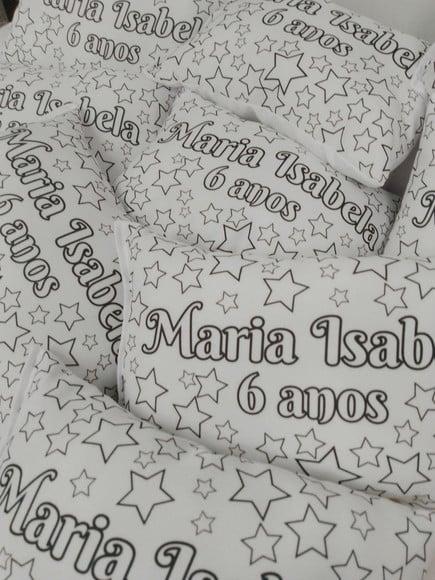 Almofada Pinte e Lave 30x20 (com Canetinha)