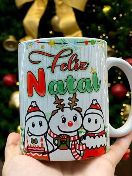 Caneca de Natal Personalizada