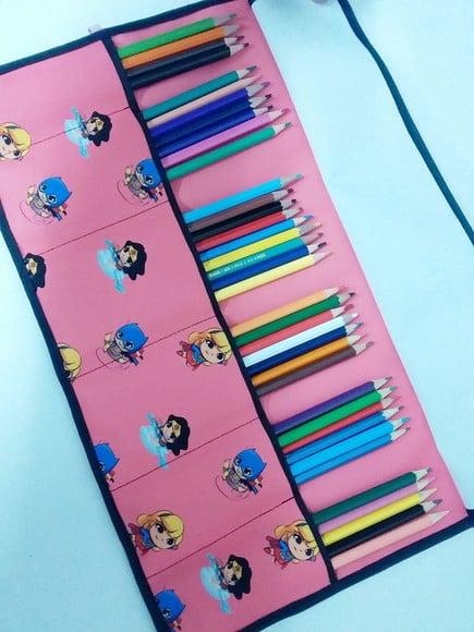 Estojo escolar personalizado