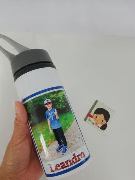 Garrafa Squeeze de Alumínio Volta as Aulas