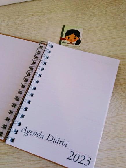 Kit Agenda com Capa em mdf e Caneca Personalizada