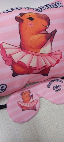Kit Almofadinha (27x19) + Máscara de Dormir
