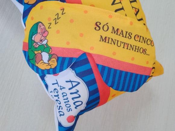Kit Almofadinha (27x19) + Máscara de Dormir