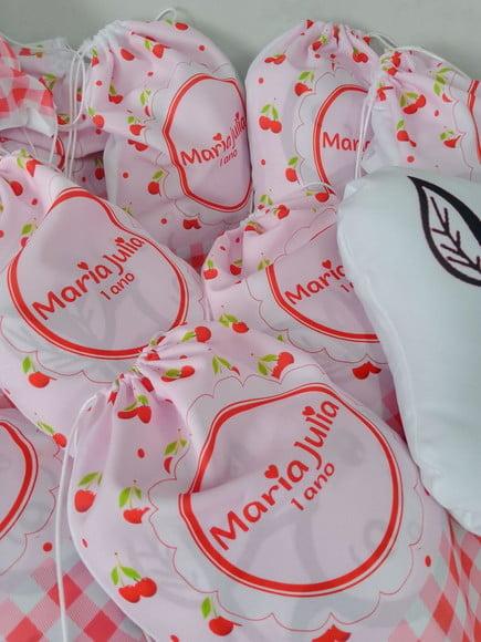 Kit Mochilinha Personalizada + Almofada + Canetinha