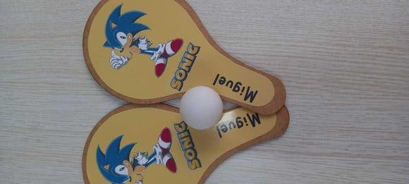 Kit Raquete de Ping Pong Personalizadas