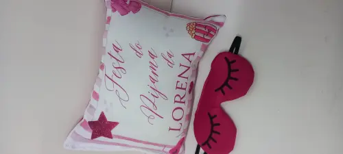 Almofada e Máscara de dormir