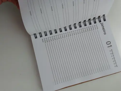 Agenda com Capa em mdf Personalizada