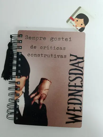 Agenda com Capa em mdf Personalizada